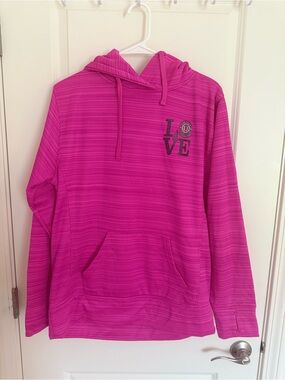 J.America hooded pink sweatshirt NWOT